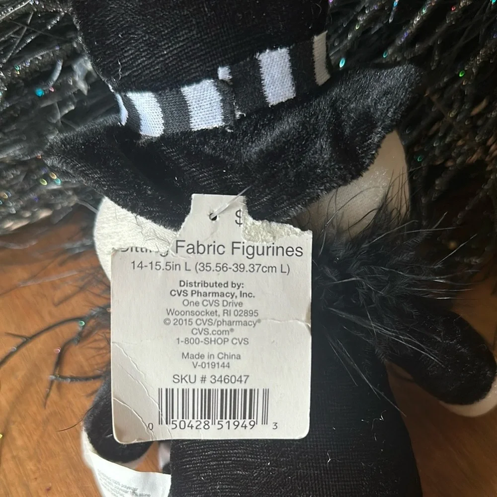Target Halloween spooky village sitting fabric figurine